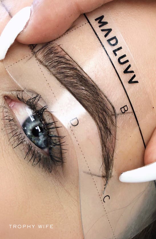 Madluvv Original Brow Stencil Set ModeSens