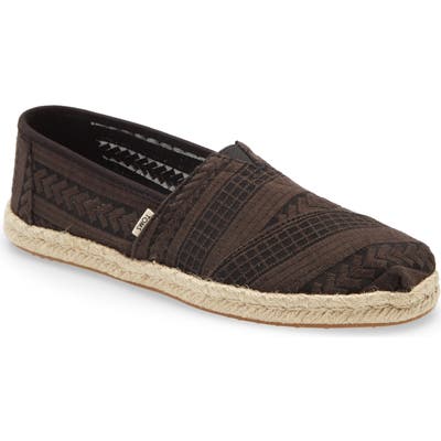 Toms Alpargata Slip-On, Black