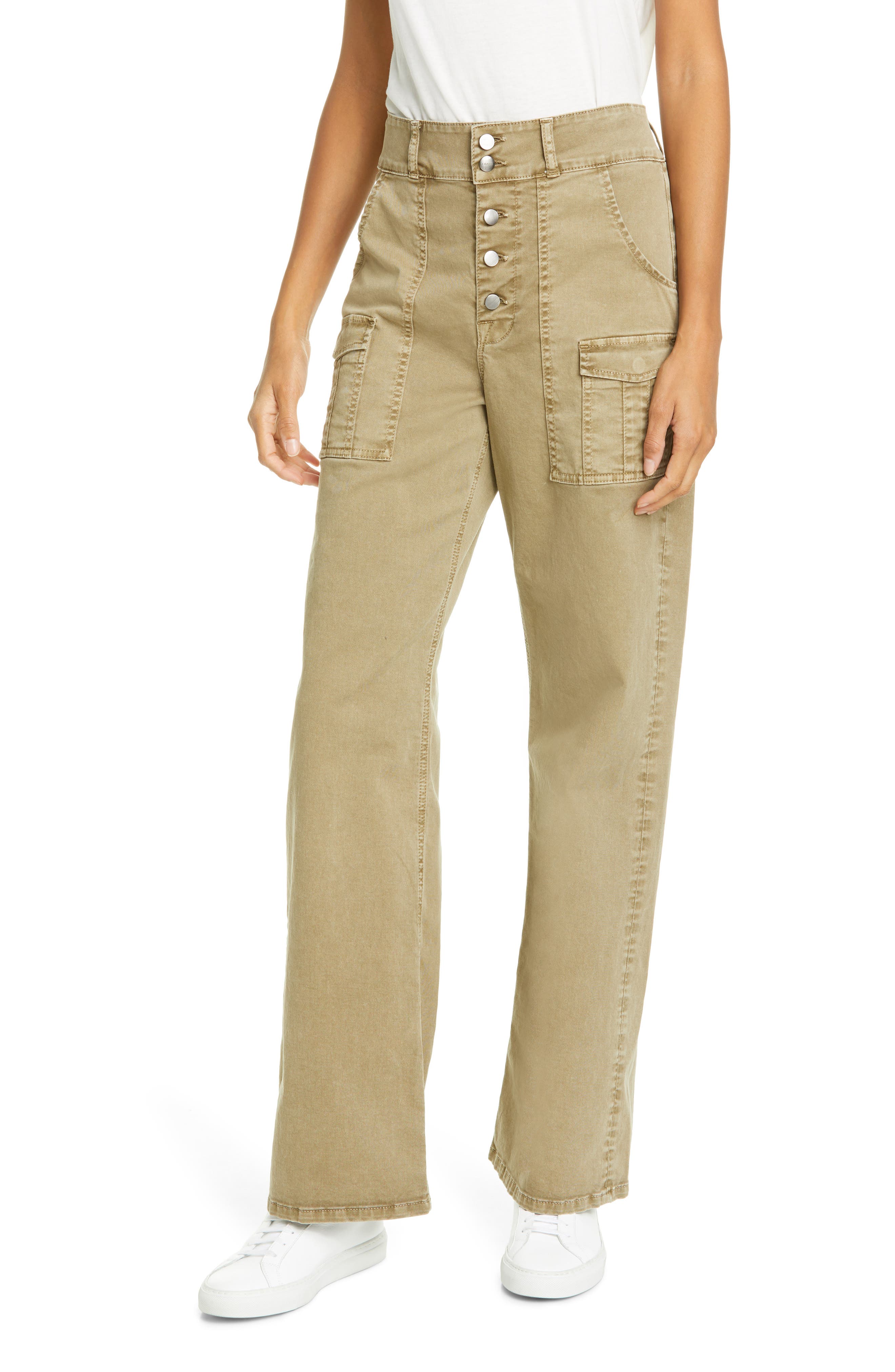 frame wide leg pants