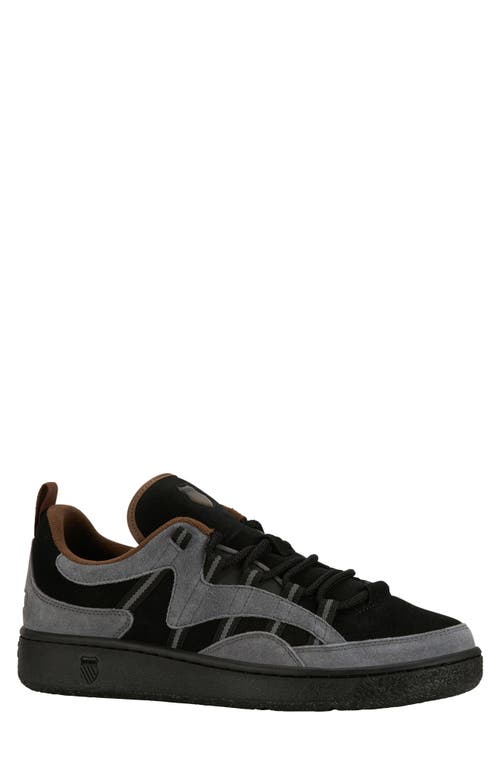 Shop K-swiss Slamm 99 Sde Tennis Sneaker In Black/black