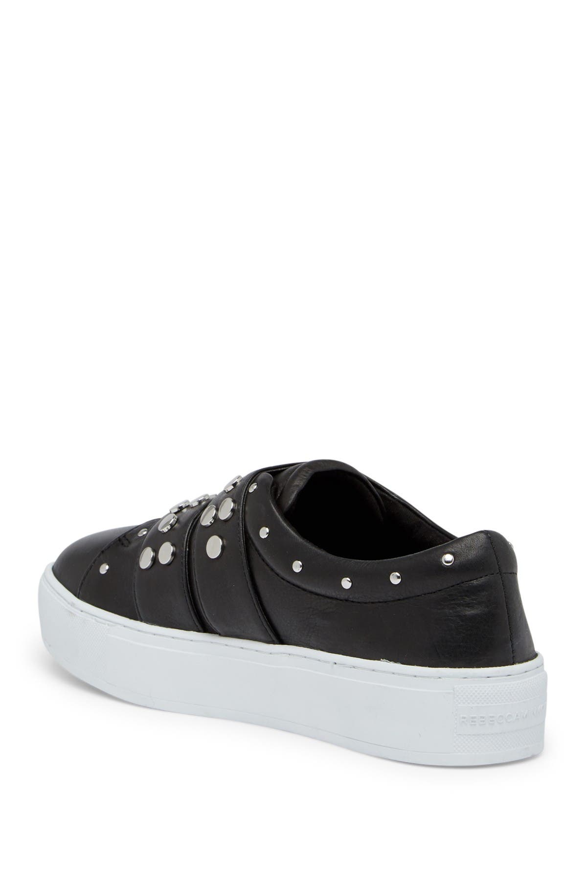 rebecca minkoff natasha studded platform sneaker