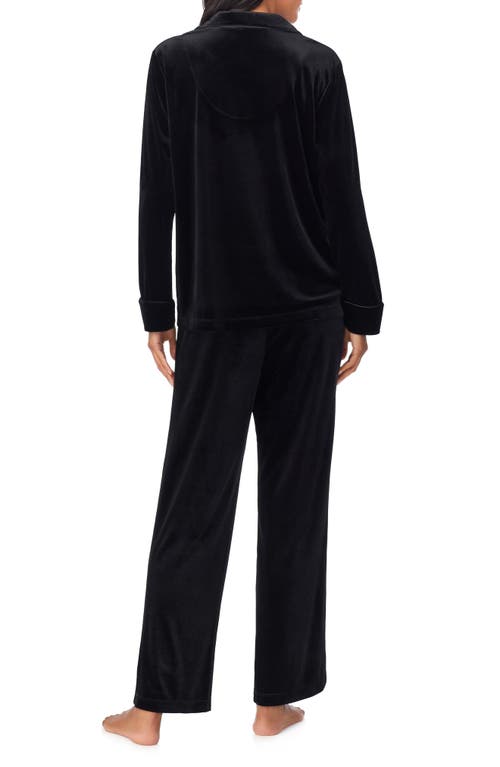 Shop Ralph Lauren Lauren  Long Sleeve Pajamas In Black