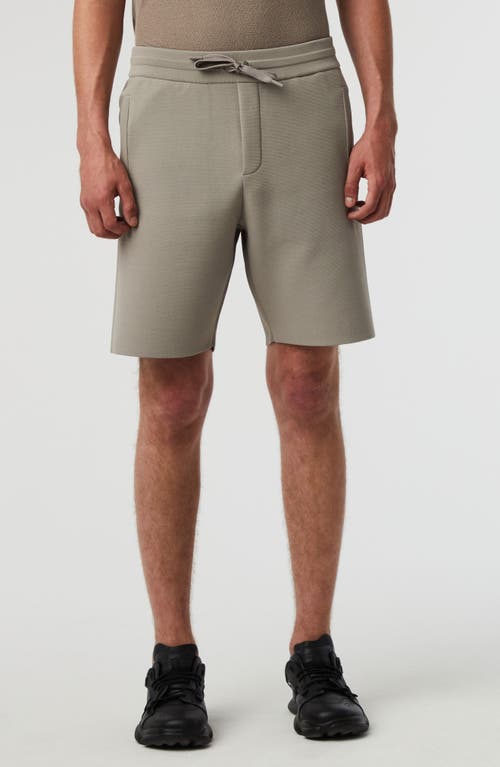 AlphaTauri Posos Knit Drawstring Performance Shorts Mud at Nordstrom,