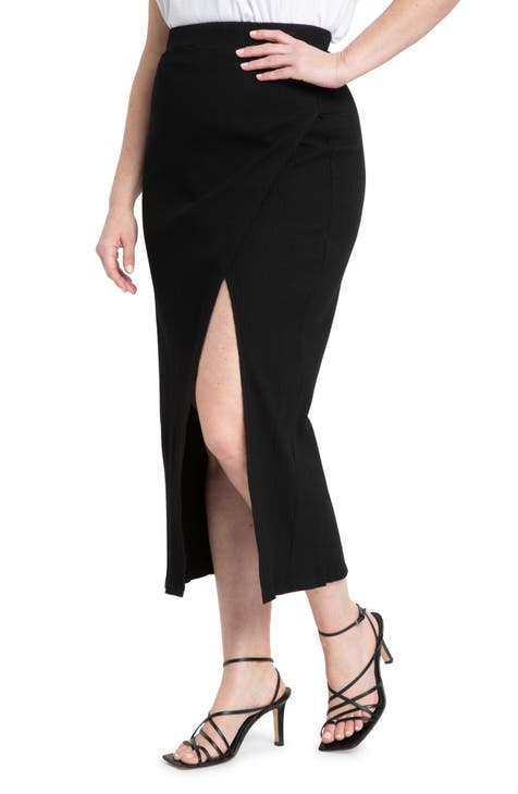 Women's Black Plus-Size Skirts | Nordstrom