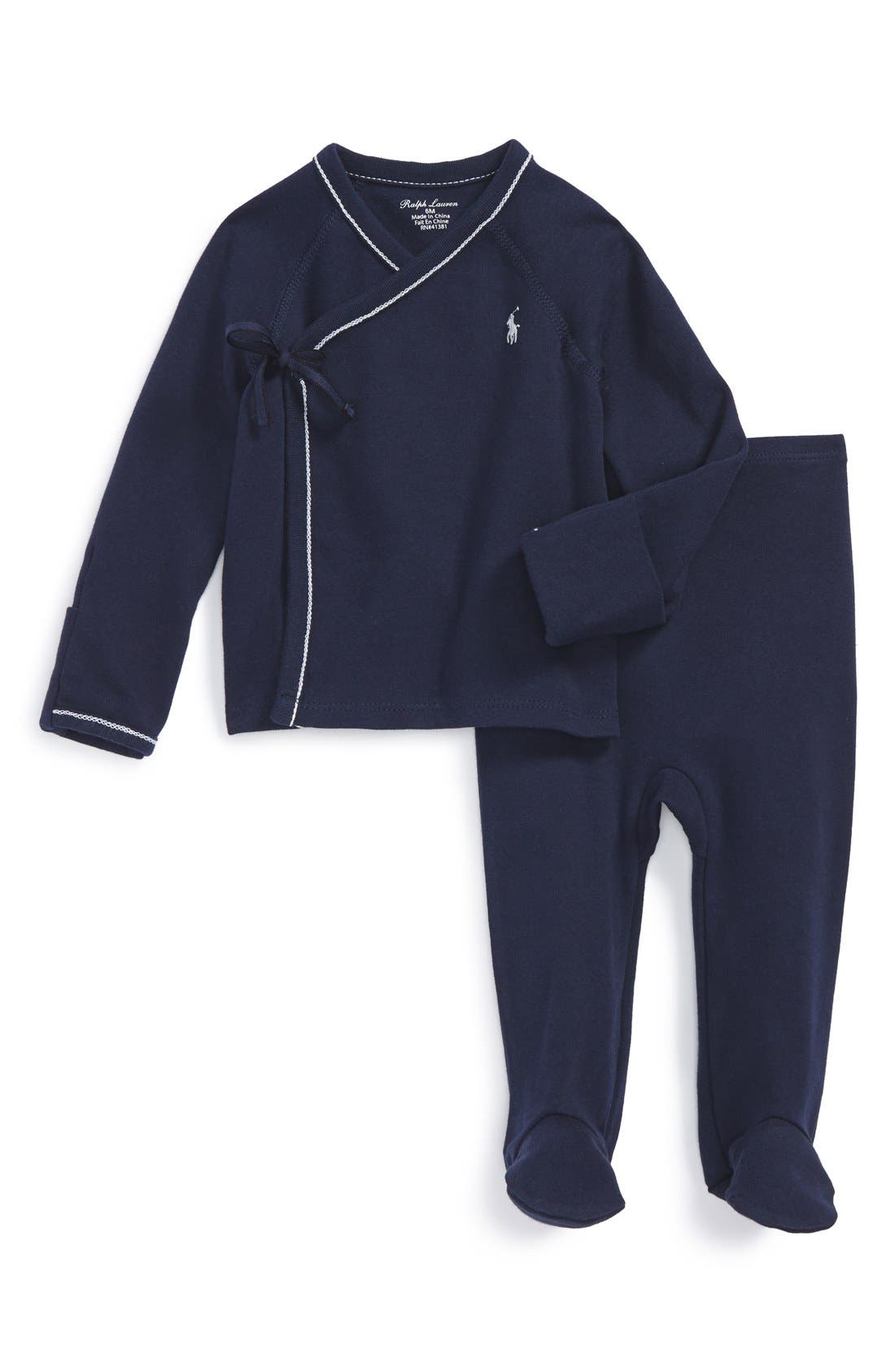 baby boy footed pants