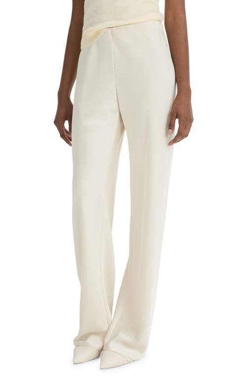 Shop Vince Fluid High Waist Straight Leg Pants In Bona