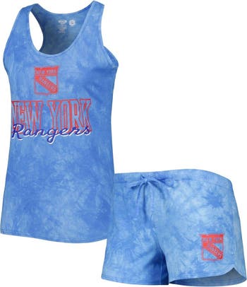 Concepts Sport Women's Blue New York Rangers Billboard Tank Top