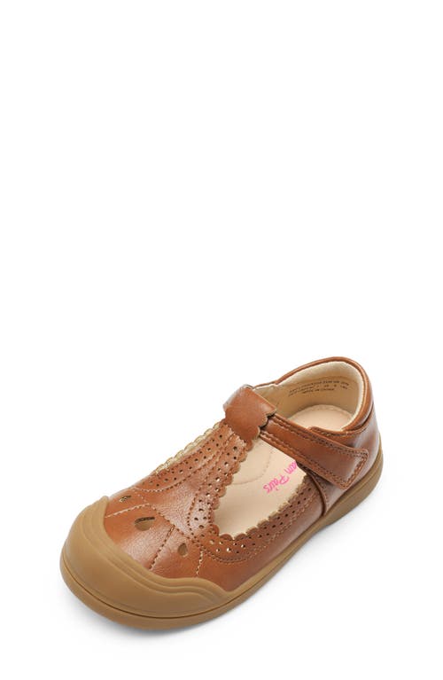 Shop Dream Pairs Kids' T-strap Flat In Brown