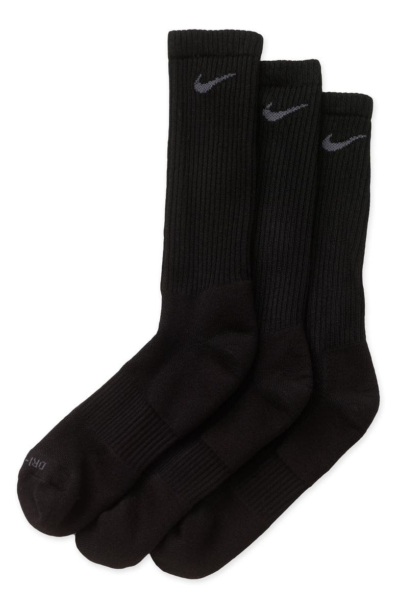 Nike Dri-FIT Crew Socks (3-Pack) (Men) (Online Only) | Nordstrom