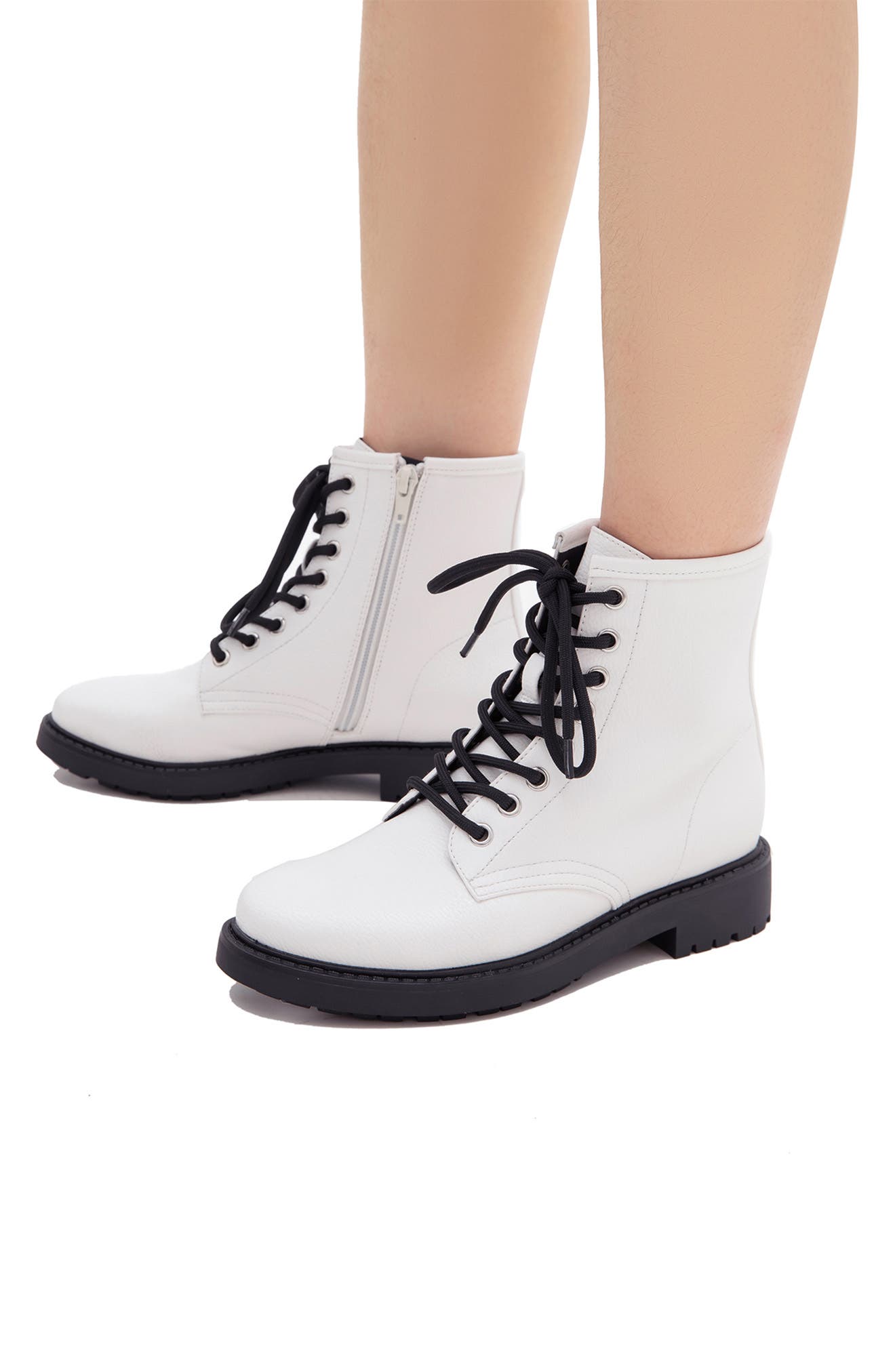 esprit combat boots