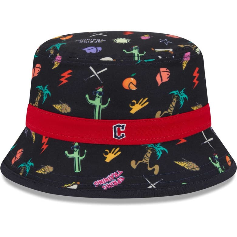 Shop New Era Toddler  Navy Cleveland Guardians Spring Training Icon Bucket Hat