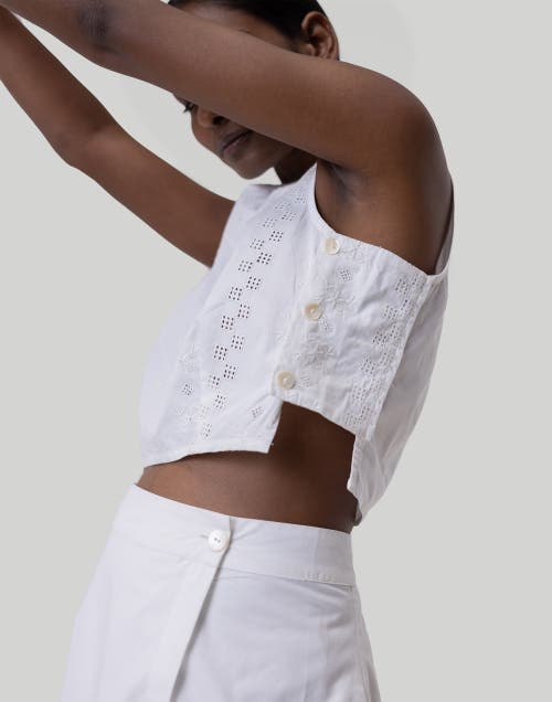 Shop Reistor Breezy Summer Set In Coconut White