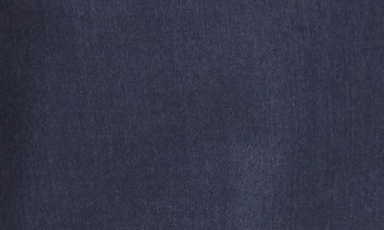 Hugo Boss Leenon Flat Front Regular Fit Solid Wool Trousers In Open Blue