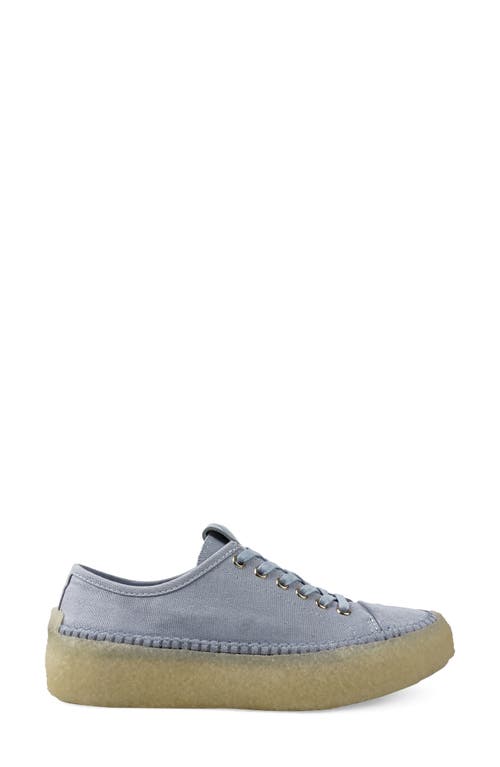 Artisan Crafted By Zigi Clover Low Top Sneaker In Light Blue Suede