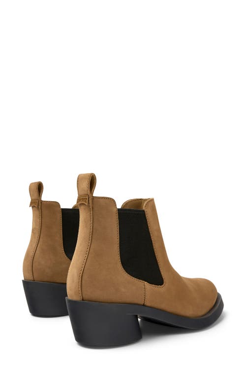 Camper Bonnie Chelsea Boot In Medium Brown