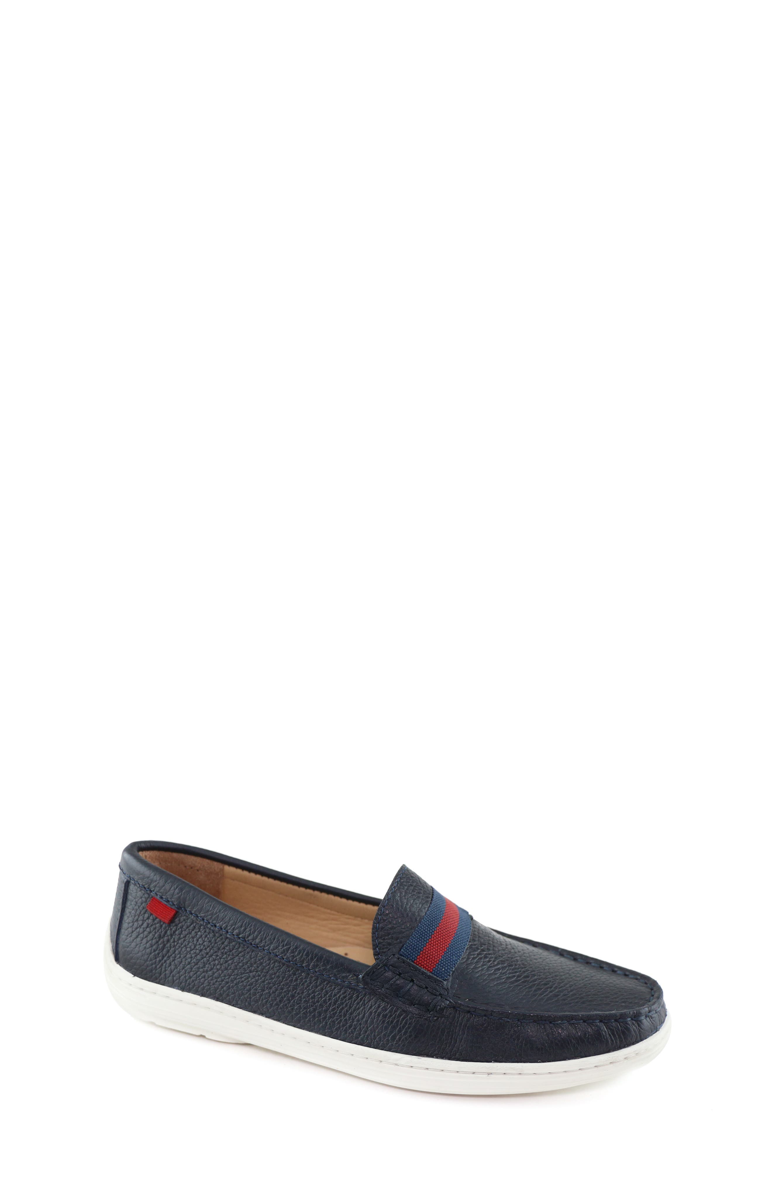 MARC JOSEPH NEW YORK Mocassini Donna Briarwood Court | Scarpe Slip-On In Pelle, Leggere E Comode, Suola Sintetica, Colore Grana Bianca (38.5 EU)