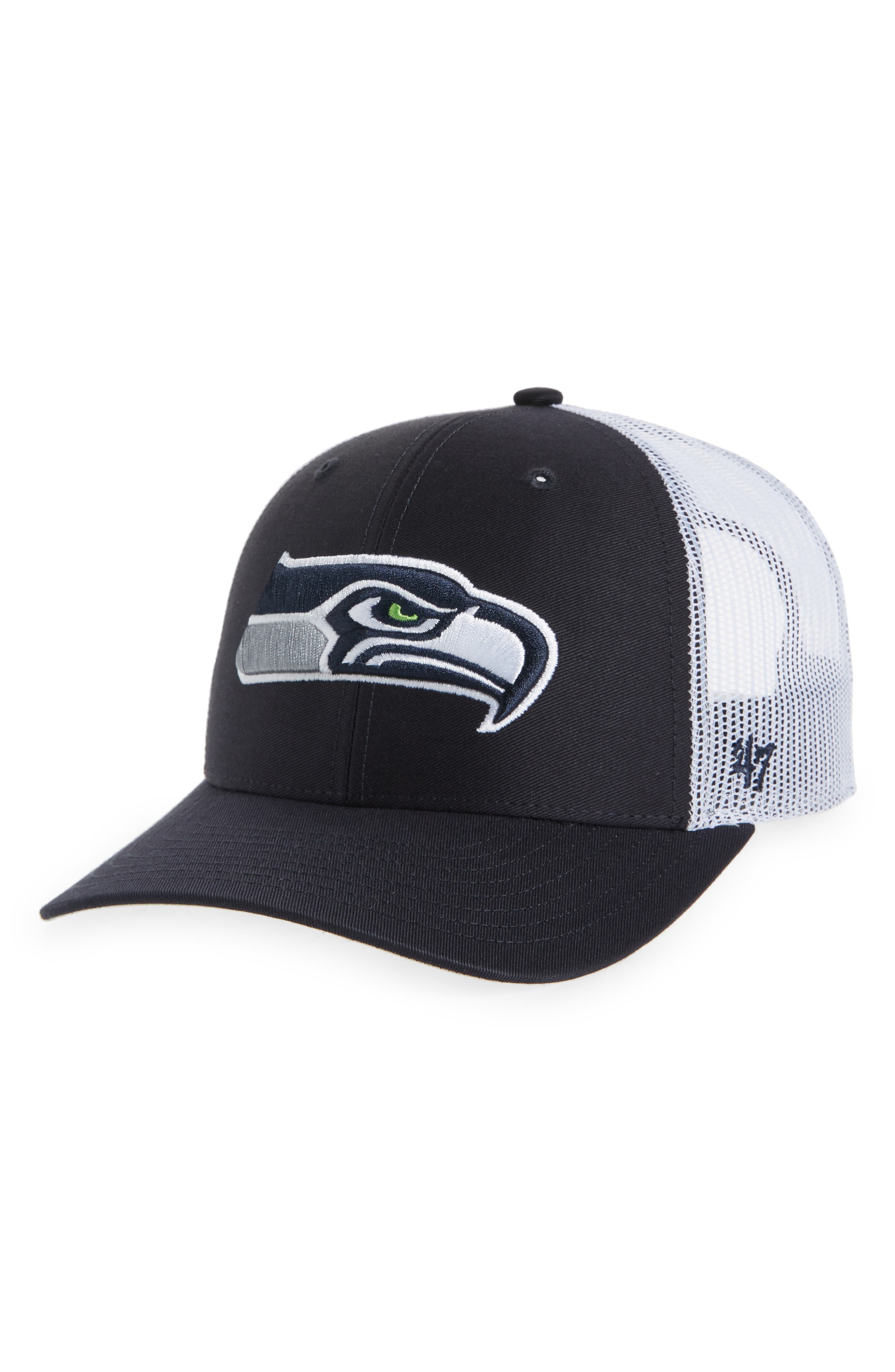 seattle seahawks cap black