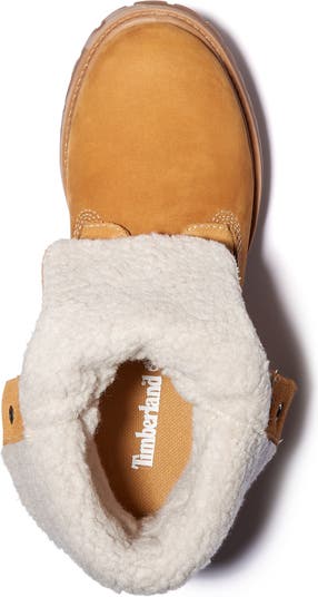 Timberland Authentic Waterproof Teddy Fleece Lined Winter Boot (Women)