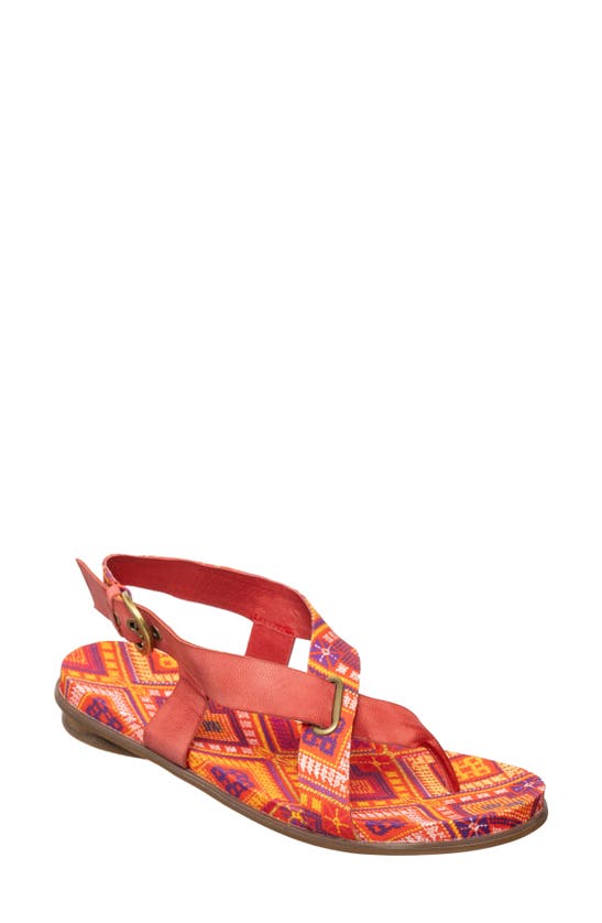 Shop Antelope Rey Slingback Sandal In Red Leather