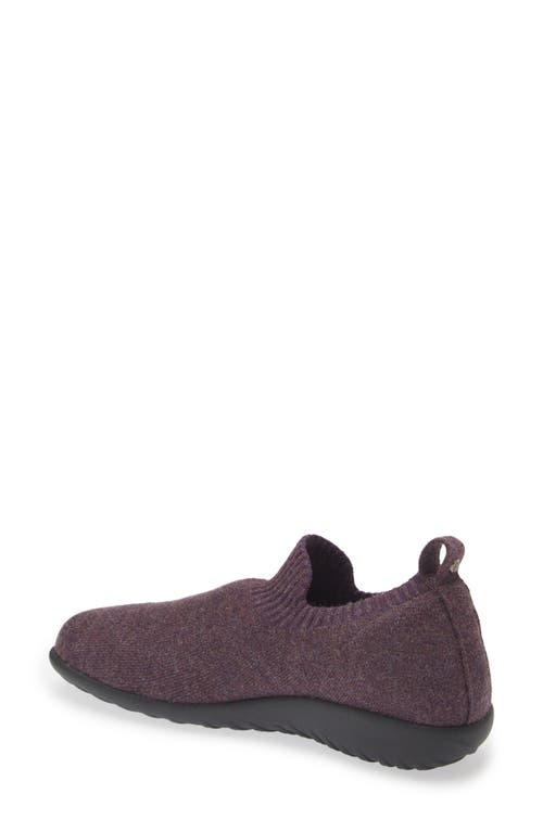 Shop Naot Nuku Slip-on Sneaker In Peacock/purple Knit