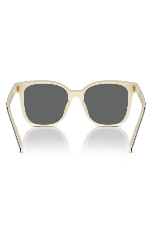 Tory Burch Woman Sunglass Ty7203u In Black/ivory