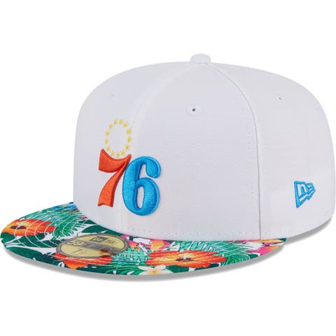 Lids Brooklyn Nets New Era Paisley Visor 59FIFTY Fitted Hat - Pink/Light  Blue