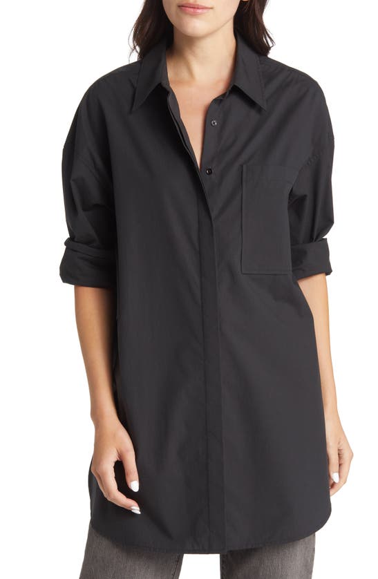 Rails Joey Tunic Blouse In Black