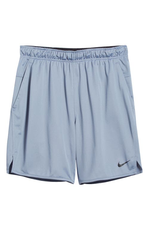 Shop Nike Dri-fit 7-inch Brief Lined Versatile Shorts In Ashen Slate/black
