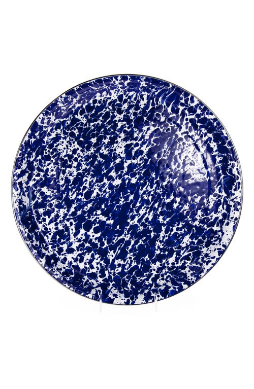 UPC 619199012239 product image for Golden Rabbit Enamelware Enameled Serving Tray in Blue Swirl at Nordstrom, Size  | upcitemdb.com