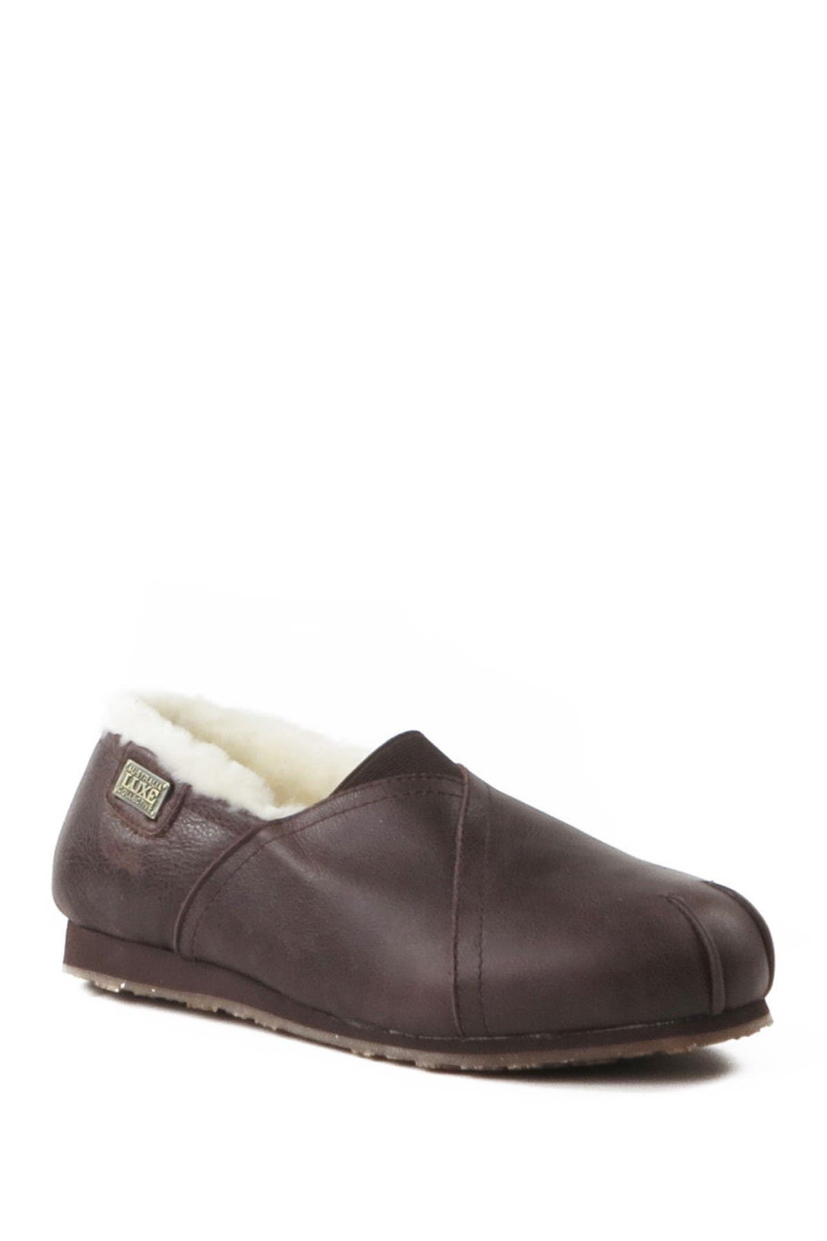 shearling lined loafers