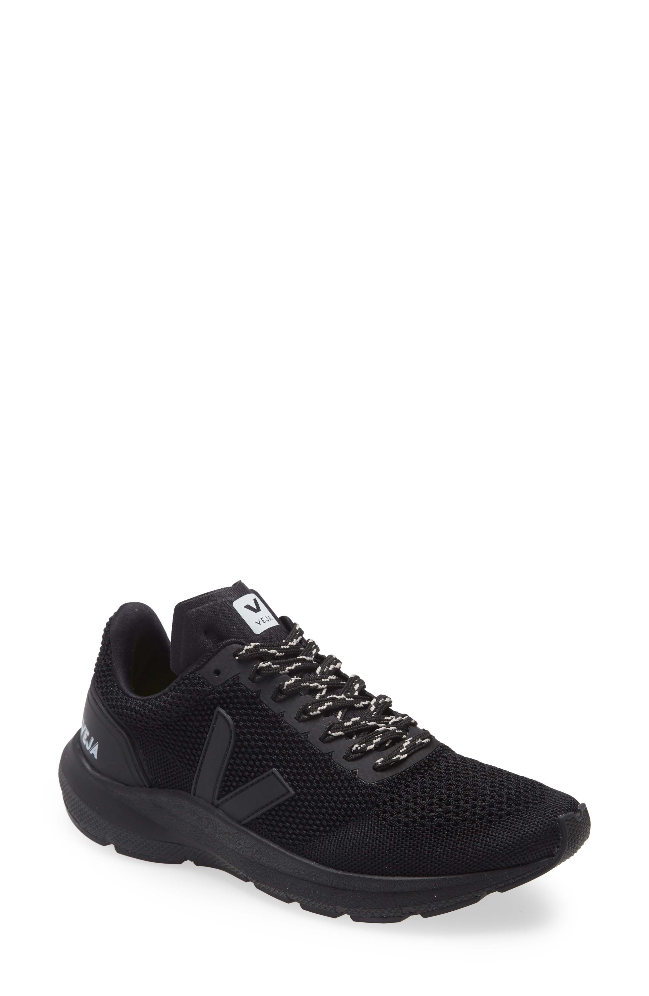 Veja Marlin Running Sneaker in Black/Black at Nordstrom, Size 8Us