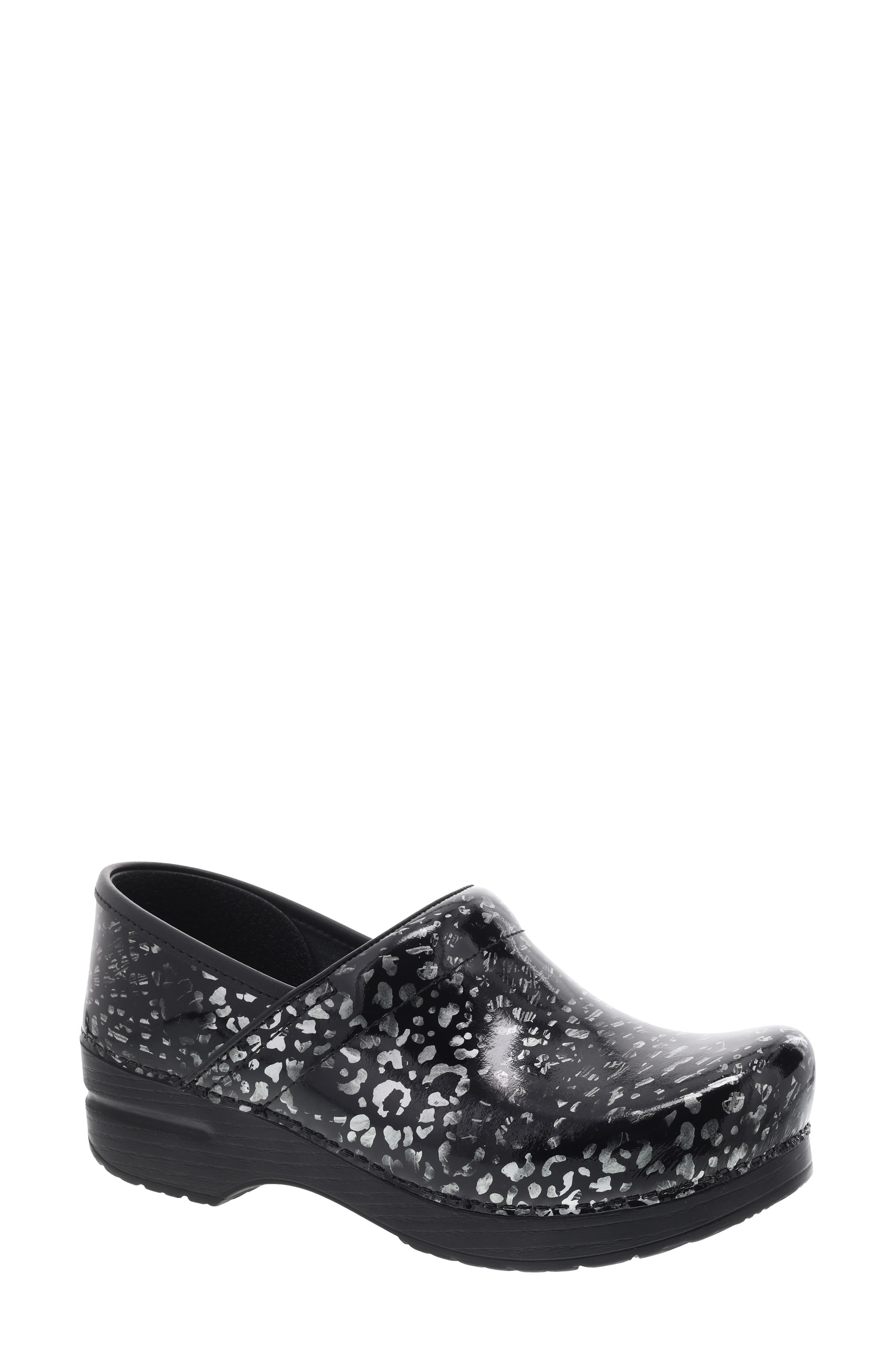 dansko pewter leopard