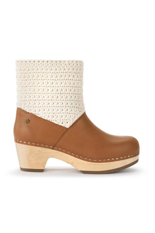 The Sak Paloma Clog Boots In Tobacco