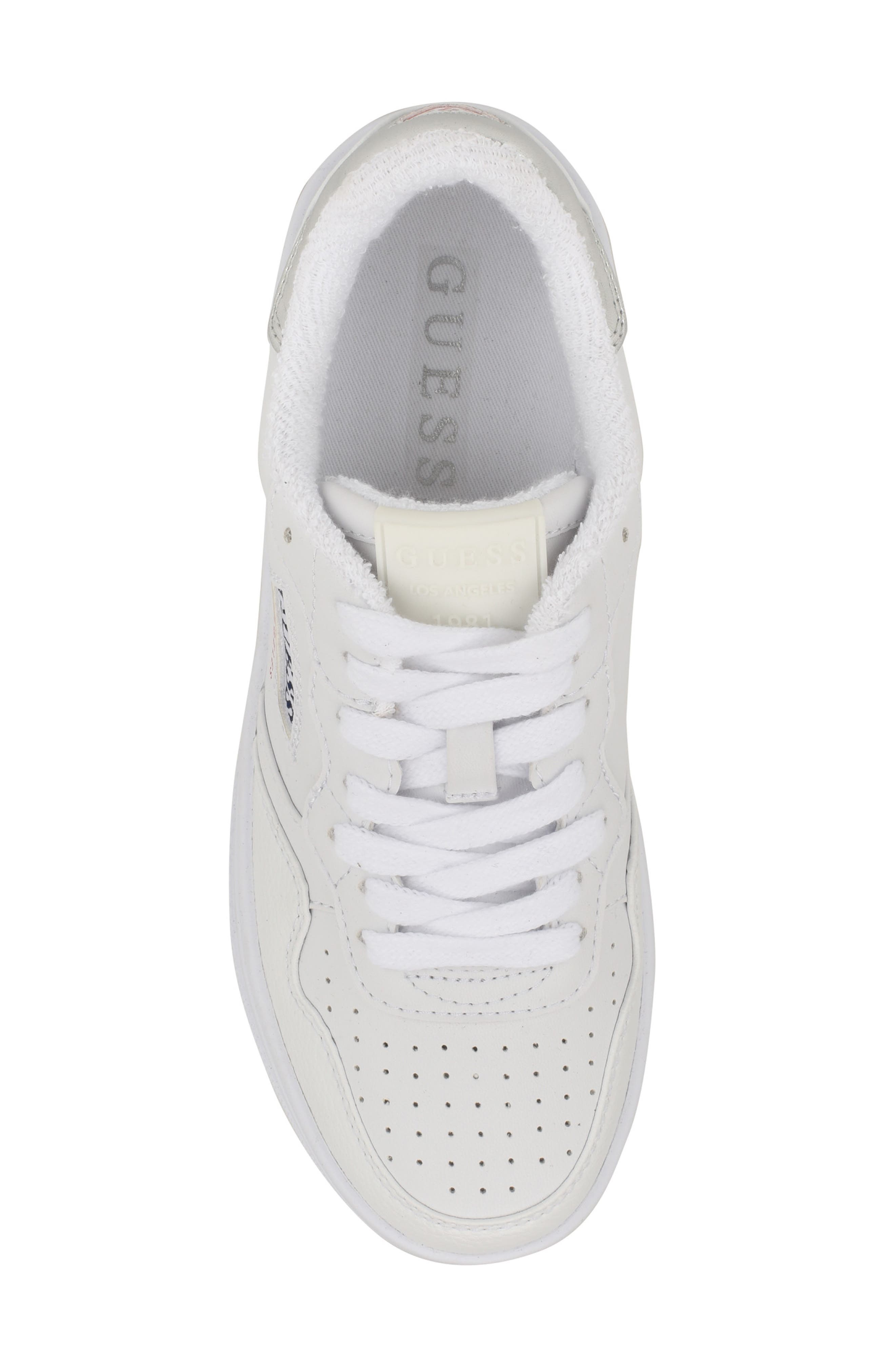 GUESS Women's Sybela Sneakers - Retro Logo Window Street Style - View #2