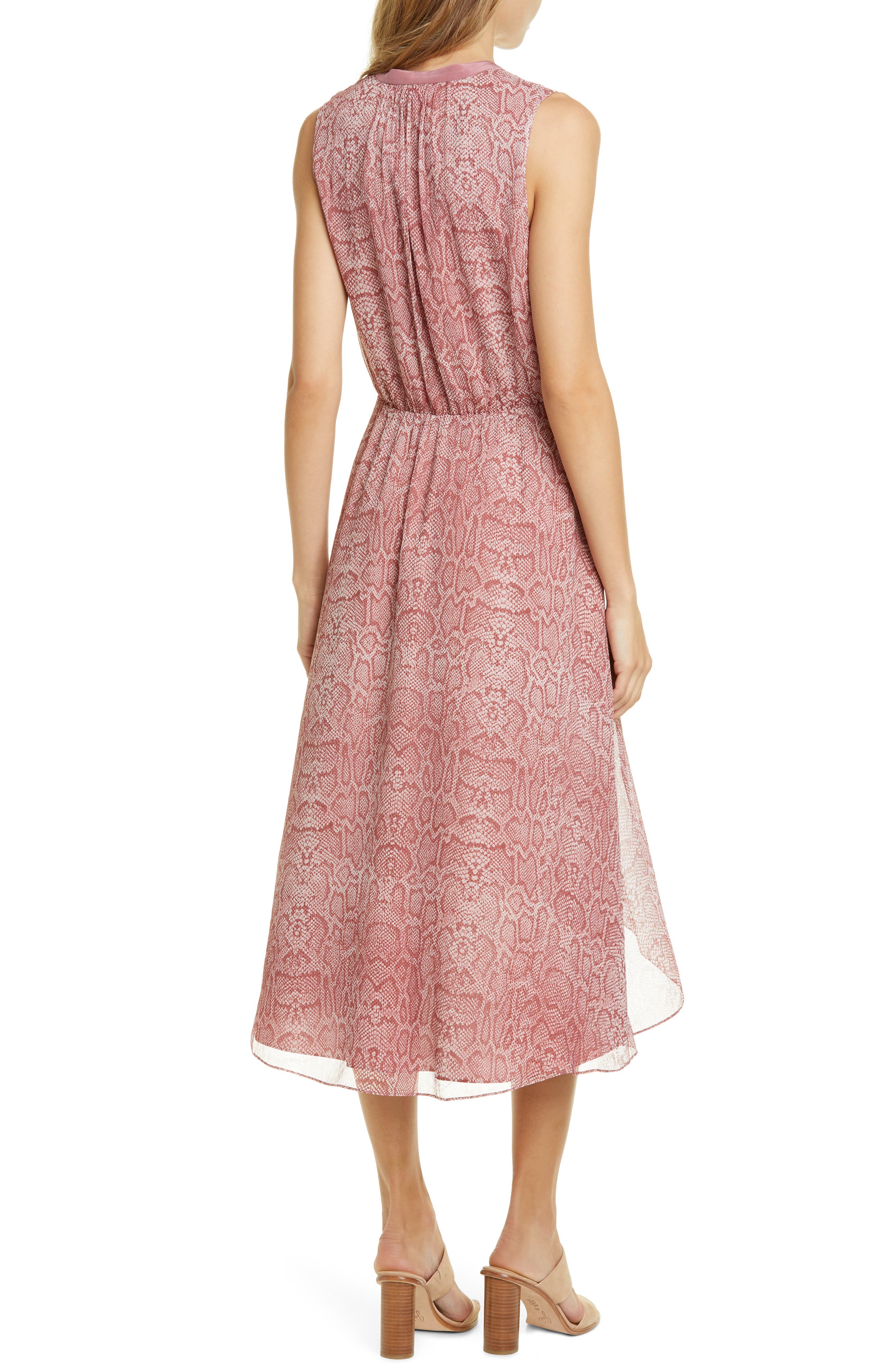 joie snake print dress