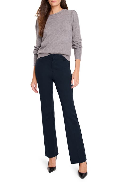 Nic + Zoe Nic+zoe Plaza Demi Bootcut Ankle Pants In Dark Indigo