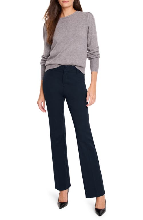 Shop Nic + Zoe Nic+zoe Plaza Demi Bootcut Ankle Pants In Dark Indigo