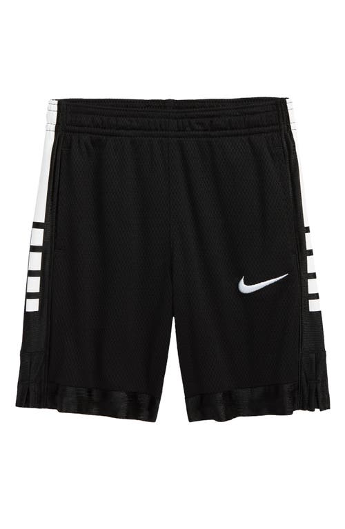 Nike Kids' Dri-FIT Elite Athletic Shorts in Black at Nordstrom, Size 2T