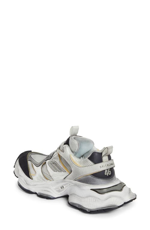 Shop Balenciaga Cargo Sneaker In White/grey