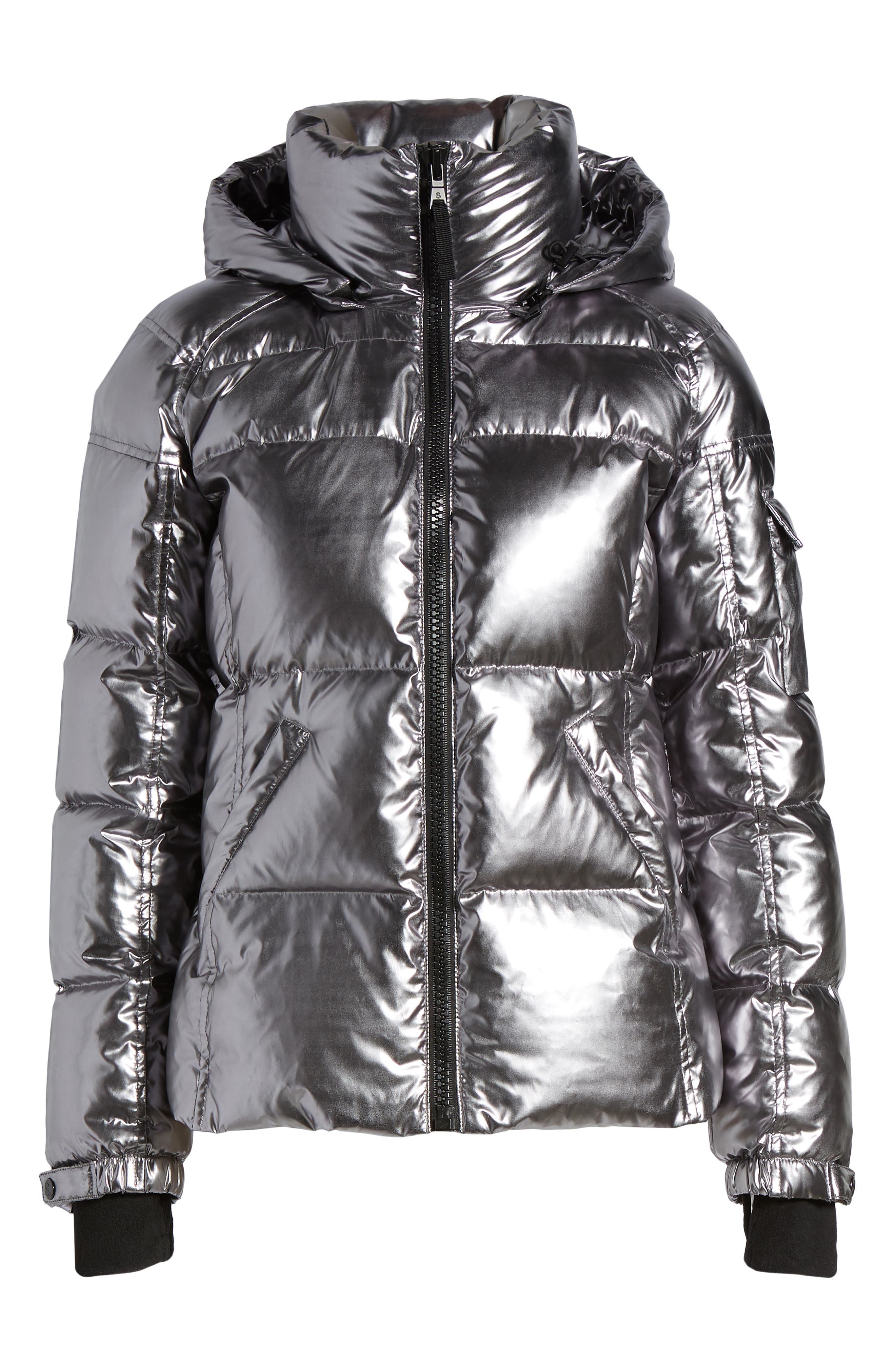 kylie down & feather puffer jacket s13