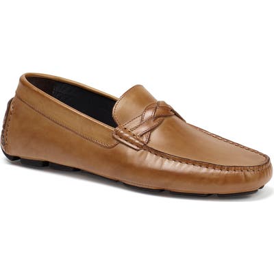 Trask Silas River Moc Toe Slip-On- Brown