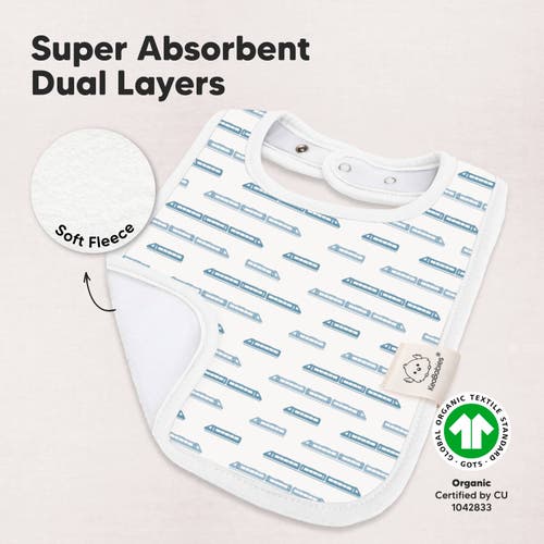 Keababies 8-pack Coast Drool Bibs In Vessels