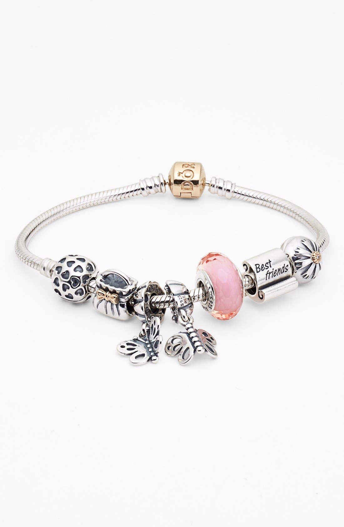 PANDORA 'Best Friends' Scroll Charm Nordstrom