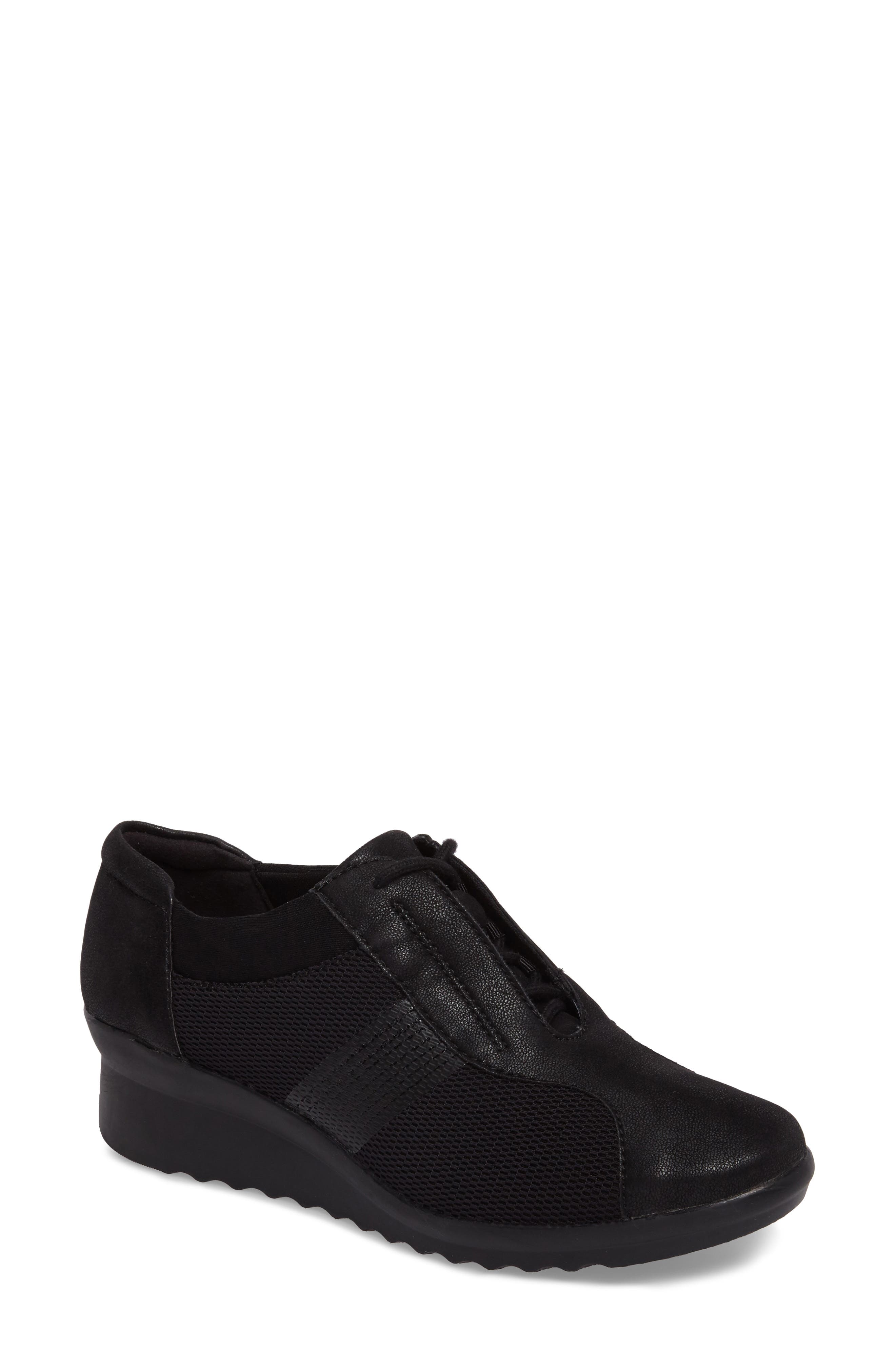 Clarks Caddell Fly Sneaker N - Black