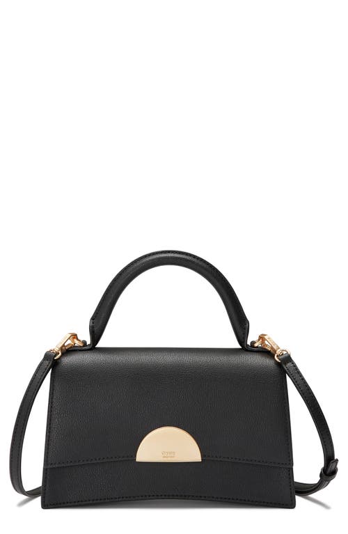 Oryany Milla Leather Top Handle Bag in Black at Nordstrom