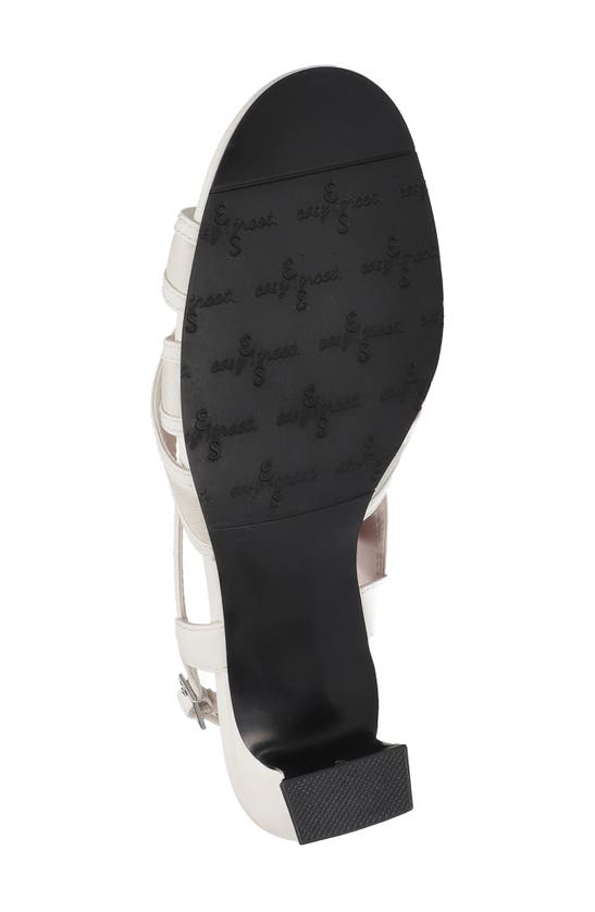 Shop Easy Street Tristen Slingback Sandal In White