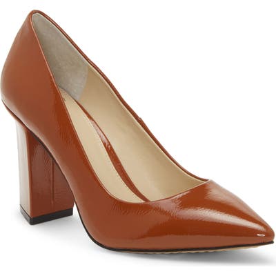 Vince Camuto Candera Pointed Toe Pump, Orange
