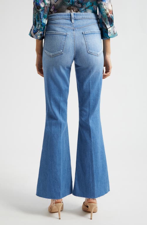 Shop L Agence L'agence Sera High Waist Flare Leg Jeans In Cabrini