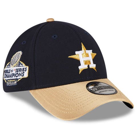 Men's New Era Gold Houston Astros Two-Tone Color Pack 9FIFTY Snapback Hat