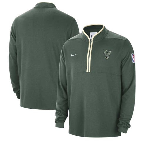 Men's G-III Sports by Carl Banks Brown/Gold San Diego Padres Lineman  Half-Zip Hoodie Jacket